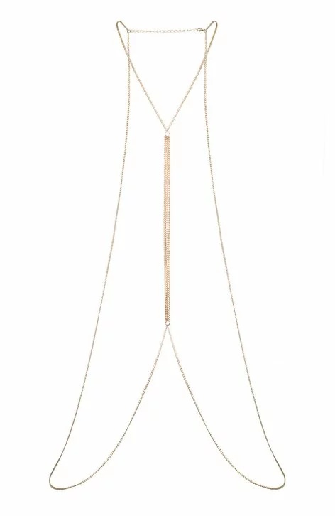 Lant bijuterie pentru corp - Julimex HOLLY (Marime: Unica, Culoare: Silver) - 4 | YEO