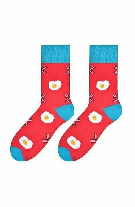 Sosete barbati, model Eggs - More S079218 rosu (Culoare: Rosu, Marime: 43-46) - 1 | YEO