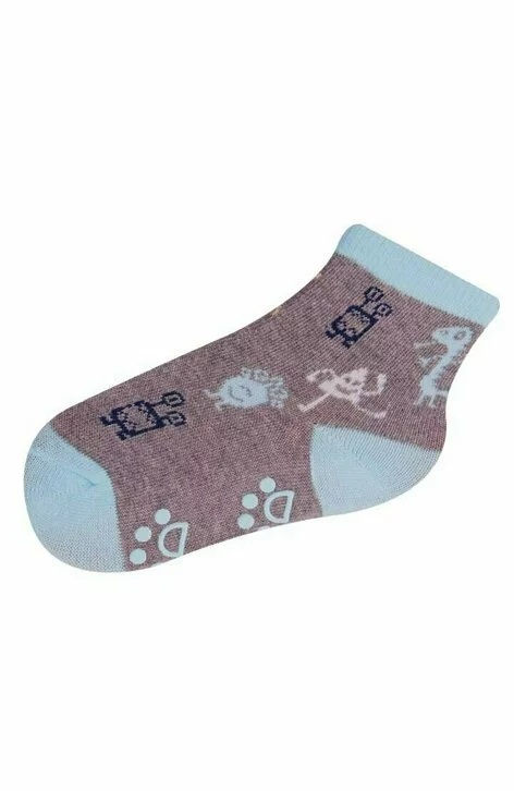 Sosete colorate cu ABS pentru baieti SK06ABS B (Culoare: Multicolor, Marime: S) - 3 | YEO
