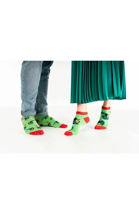 Sosete scurte barbati, colectia folk - Steven S116-M005 verde (Culoare: Verde, Marime: 39-42) - 2 | YEO
