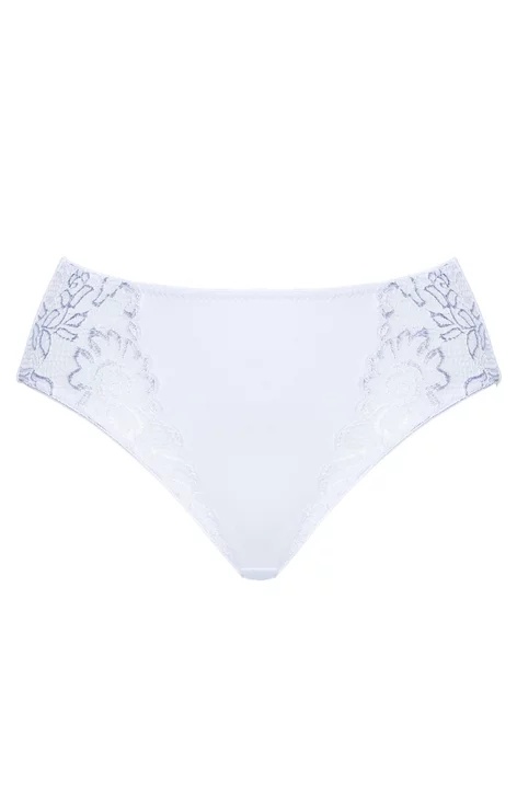 Chilot modelator cu insertii dantela - Mitex Kim alb, bej - marimi S-2XL (Culoare: Bej, Marime: S) - 2 | YEO