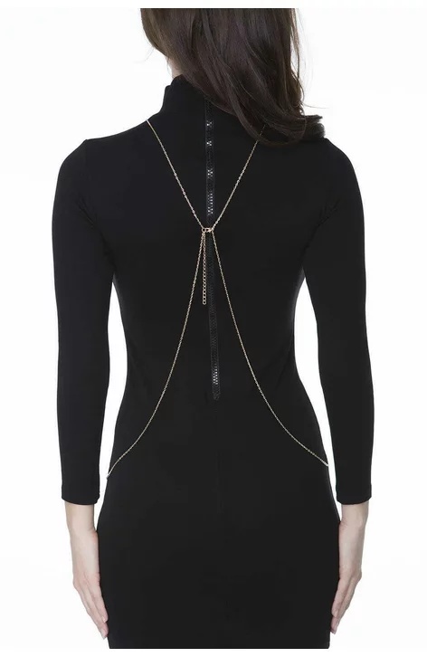 Lant bijuterie pentru corp - Julimex WENDY (Culoare: Golden, Marime: Unica) - 3 | YEO