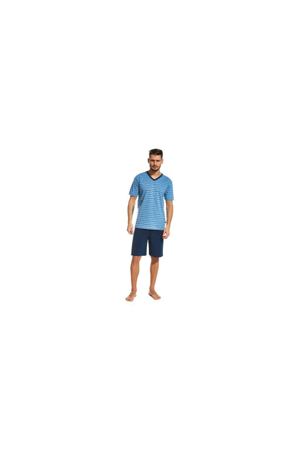 Pijama barbati, 100% bumbac, Cornette M330 (Culoare: Multicolor, Marime: 2XL)