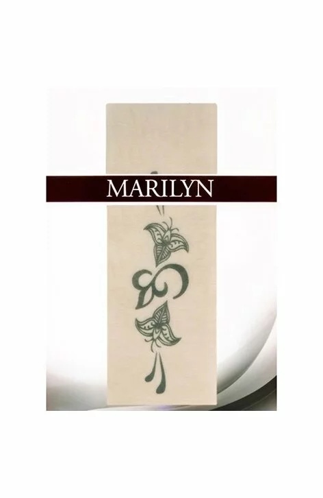 Ciorapi subtiri cu model - Marilyn Tatoo 321, 20 DEN