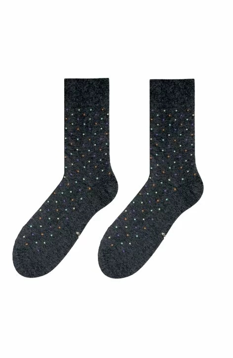 Sosete barbati, model Colorful dots - More S051B068 gri