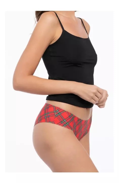 Chilot dama fara cusaturi, Invisible-Line Julimex Scotch Brasil rosu