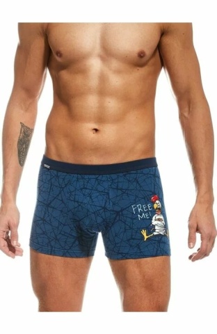 Boxeri barbati cu model vesel - Cornette Tattoo Mini M280-123