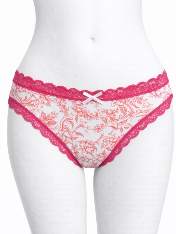 Chilot clasic de dama din bumbac, set 2 perechi - Key Underwear