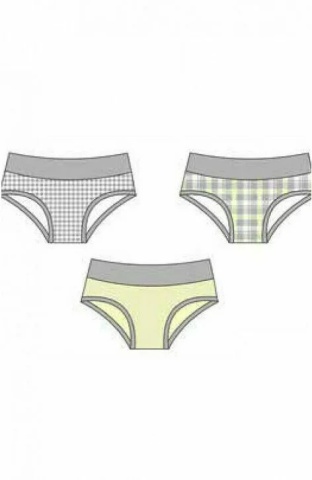 Chilot dama Cornette W023-19, cutie cu 3 perechi