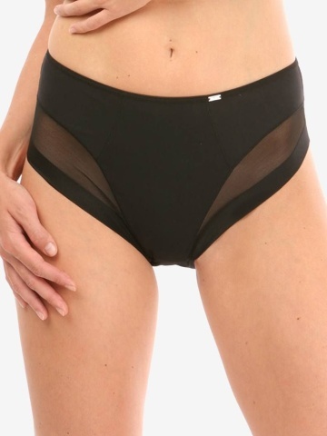 Chilot modelator midi de dama cu insertii de tul - Avet 36488