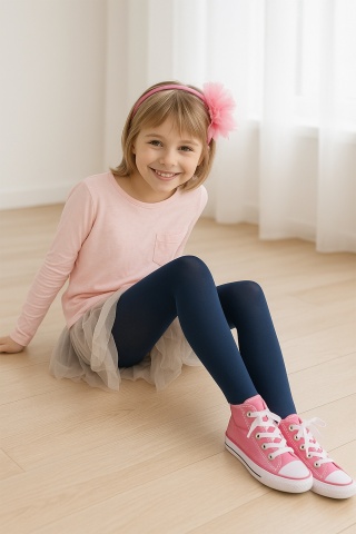 Ciorapi colorati fetite, microfibra, 60 DEN - Knittex Mary
