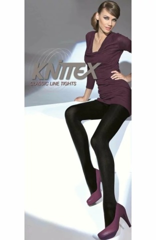 Ciorapi din bambus pentru dama, culoare negru - Knittex Irmina 200 den