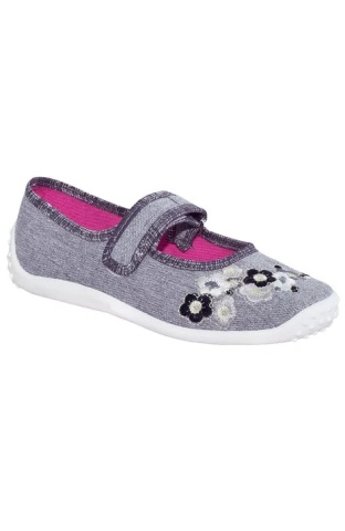 Espadrile fete, inchidere velcro, brant piele naturala, Zetpol JULIA 5848 - Img 2
