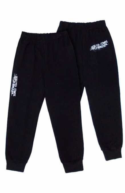 Pantaloni trening pentru copii 7-14 ani - AJS Selected grafit, bleumarin, jeans, negru - Img 1