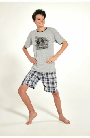 Pijama adolescenti bumbac pentru baieti, Cornette B551-34