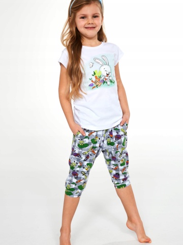 Pijama fete 1-8 ani, 100% bumbac, Cornette G487-084