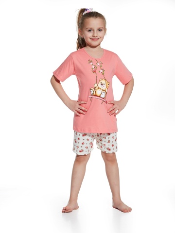 Pijama fete 1-8 ani, 100% bumbac, Cornette G787-047 - Img 2