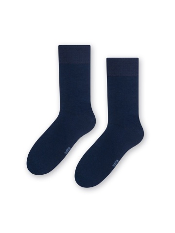 Sosete barbati din bumbac Supima - Steven S157-03 bleumarin