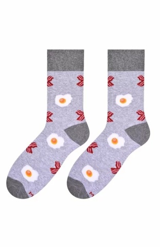 Sosete barbati, model Eggs - More S079156 gri