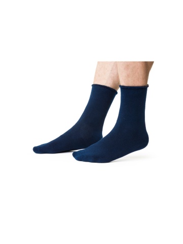 Sosete flausate barbati, fara compresie - Steven S111-01 granat