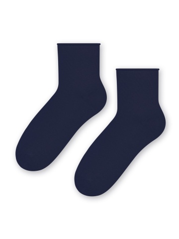 Sosete subtiri de dama - Steven S115-05 bleumarin