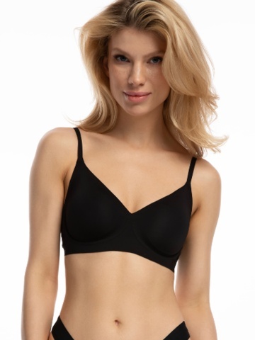 Sutien moale tip top cu armatura - Julimex - Img 2