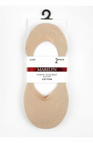 Talpici dama, bumbac - set 2 perechi - Marilyn Discreet Women - Img 4