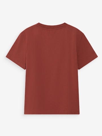 Tricou de dama Vanders caramiziu din bumbac - Img 7