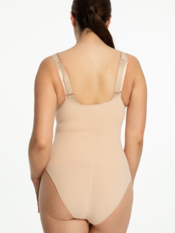 Body modelator bej fara cusaturi, open bust - Julimex - Img 5