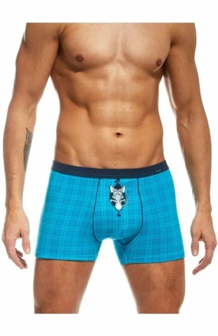 Boxeri barbati cu model vesel - Cornette Tattoo Mini M280-125