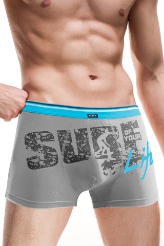 Boxeri barbati, din bumbac - Key Underwear MXH 897 - Img 2