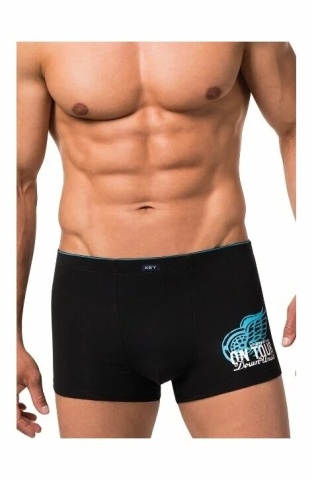 Boxeri barbati, din bumbac - Key Underwear MXH714