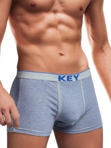 Boxeri din bumbac pentru barbati - Key Underwear MXH 336 - Img 3