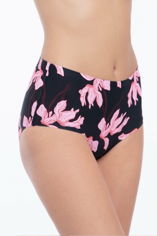 Chilot dama fara cusaturi, Invisible-Line Julimex Cyclamen Maxi - print floral - Img 2