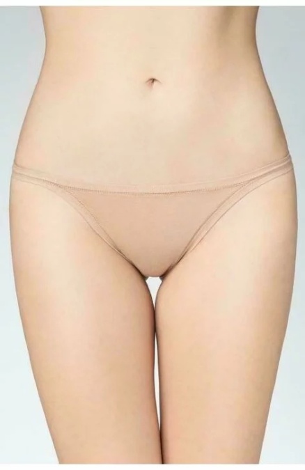 Chilot dama tanga din bumbac, Marilyn by Nature - alb, bej - Img 2