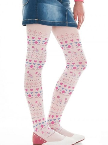 Ciorapi cu model pentru fetite 2-12 ani - Marilyn Pretty C84, 40 DEN