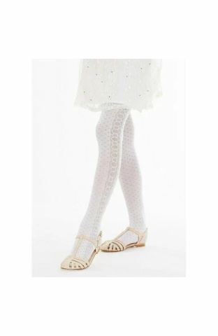 Ciorapi cu model pentru fetite - Marilyn Lily C86, 60 DEN - albastru