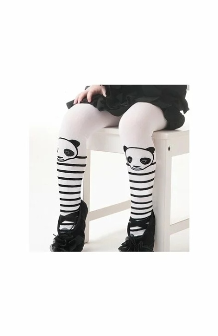 Ciorapi fetite Panda - Img 1