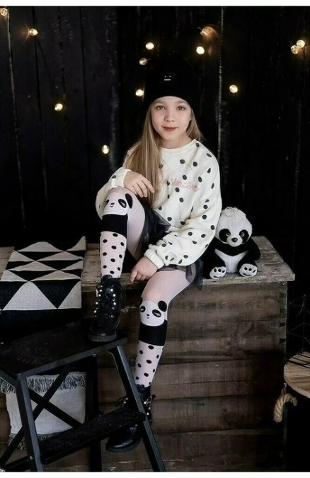 Ciorapi fetite Panda - Img 2