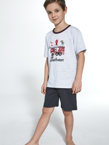 Pijama baieti 1-8 ani, bumbac, Cornette B473-088