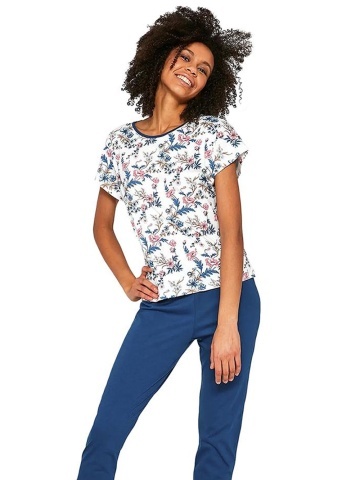 Pijama dama 2 piese, bumbac 100% - Cornette W372-201 - Img 2