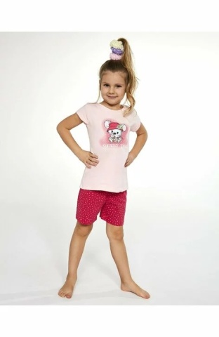 Pijama fete 1-8 ani, 100% bumbac, Cornette G787-085 Summer time - Img 3