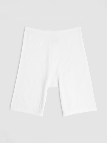 Set de dama 2 perechi chiloti tip pantalon cu talie inalta si crac lung - Cotonella - Img 4