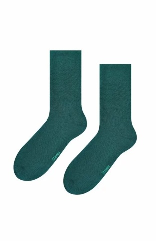 Sosete barbatesti din bumbac pentru pantofi - Steven S056-074 verde