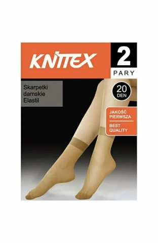 Sosete dama 1/2 Elastil - Knittex - Img 2