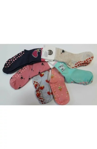 Sosete pentru fete, ABS, YO Club SKA0002C-G, multicolor - Img 9