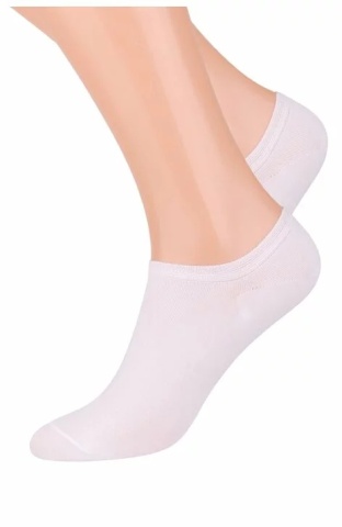 Sosete scurte, unisex, Steven S007-ALB