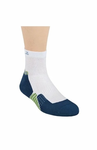 Sosete sport barbati, flausate pe talpa - Steven S100-01 alb-jeans