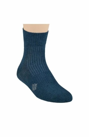 Sosete sport pentru dama - Steven S026-005 bleumarin