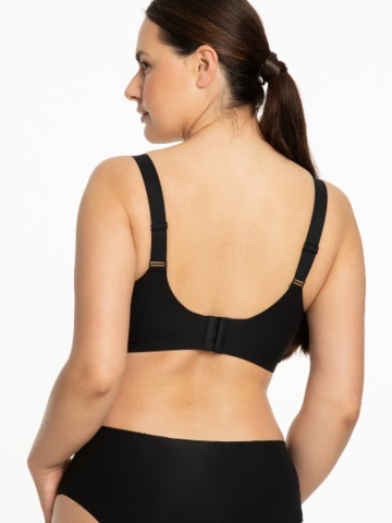Sutien cu insertii de silicon pentru bust mare, fara cusaturi si sarme - Julimex - Img 4